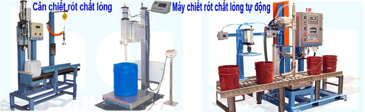 Cân chiết rót - máy chiết rót chất lỏng